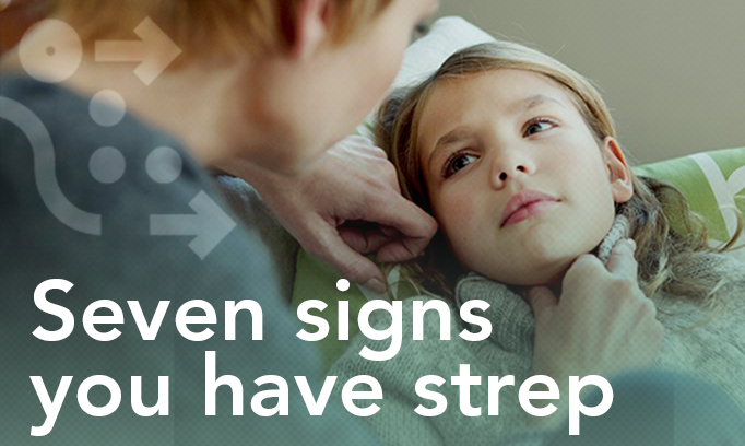 Seven signs you have strep throat